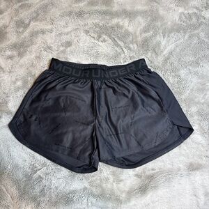 Under Armour Women's Charcoal Athletic Shorts